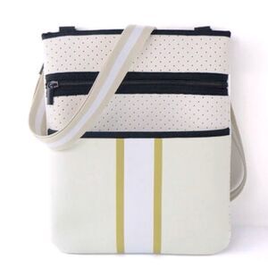 NEOPRENE Ivory Crossbody Bag